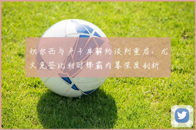 切尔西与卢卡库解约谈判重启，尤文免签比利时锋霸内幕深度剖析