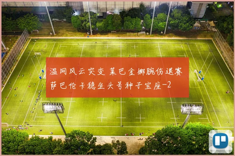 温网风云突变 莱巴金娜腕伤退赛 萨巴伦卡稳坐头号种子宝座